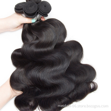 top quality remy Burmese virgin hair body wave cuticle aligned hair bundles curly hair weave extensions